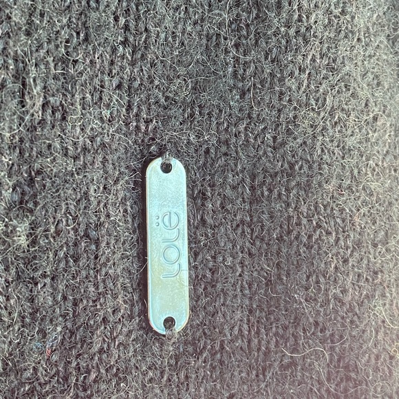 💍LOLE soft and warm black cropped sweater. - Picture 4 of 5